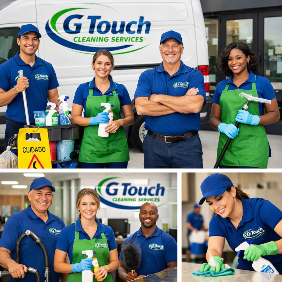 G Touch Cleaning Services team